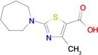 2-azepan-1-yl-4-methyl-1,3-thiazole-5-carboxylic acid