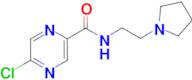 5-chloro-N-(2-pyrrolidin-1-ylethyl)pyrazine-2-carboxamide
