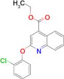 ethyl 2-(2-chlorophenoxy)quinoline-4-carboxylate