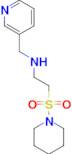 [2-(piperidin-1-ylsulfonyl)ethyl](pyridin-3-ylmethyl)amine