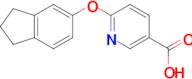 6-(2,3-dihydro-1H-inden-5-yloxy)nicotinic acid