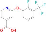 2-[2-fluoro-3-(trifluoromethyl)phenoxy]isonicotinic acid