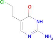 2-amino-5-(2-chloroethyl)pyrimidin-4-ol