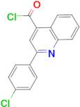 2-(4-chlorophenyl)quinoline-4-carbonyl chloride