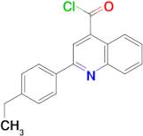 2-(4-ethylphenyl)quinoline-4-carbonyl chloride