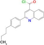 2-(4-butylphenyl)quinoline-4-carbonyl chloride