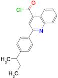 2-(4-sec-butylphenyl)quinoline-4-carbonyl chloride