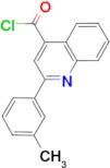 2-(3-methylphenyl)quinoline-4-carbonyl chloride