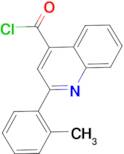 2-(2-methylphenyl)quinoline-4-carbonyl chloride