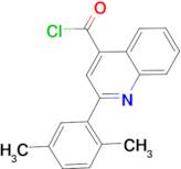 2-(2,5-dimethylphenyl)quinoline-4-carbonyl chloride