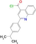 2-(4-isopropylphenyl)quinoline-4-carbonyl chloride