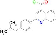 2-(4-isobutylphenyl)quinoline-4-carbonyl chloride