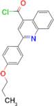 2-(4-propoxyphenyl)quinoline-4-carbonyl chloride