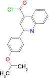 2-(4-isopropoxyphenyl)quinoline-4-carbonyl chloride