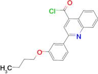 2-(3-butoxyphenyl)quinoline-4-carbonyl chloride