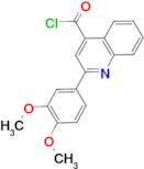 2-(3,4-dimethoxyphenyl)quinoline-4-carbonyl chloride