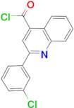 2-(3-chlorophenyl)quinoline-4-carbonyl chloride