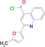 2-(5-methyl-2-furyl)quinoline-4-carbonyl chloride