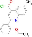 2-(2-ethoxyphenyl)-6-methylquinoline-4-carbonyl chloride