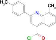 8-methyl-2-(4-methylphenyl)quinoline-4-carbonyl chloride