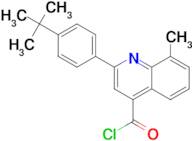 2-(4-tert-butylphenyl)-8-methylquinoline-4-carbonyl chloride