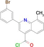 2-(3-bromophenyl)-8-methylquinoline-4-carbonyl chloride