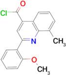 2-(2-methoxyphenyl)-8-methylquinoline-4-carbonyl chloride