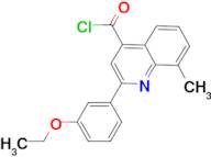 2-(3-ethoxyphenyl)-8-methylquinoline-4-carbonyl chloride