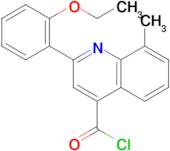 2-(2-ethoxyphenyl)-8-methylquinoline-4-carbonyl chloride