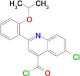 6-chloro-2-(2-isopropoxyphenyl)quinoline-4-carbonyl chloride