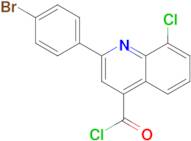 2-(4-bromophenyl)-8-chloroquinoline-4-carbonyl chloride