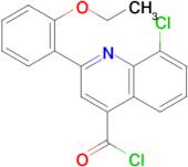 8-chloro-2-(2-ethoxyphenyl)quinoline-4-carbonyl chloride