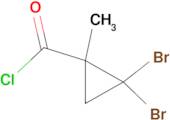 2,2-dibromo-1-methylcyclopropanecarbonyl chloride