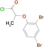 2-(2,4-dibromophenoxy)propanoyl chloride