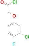 (3-chloro-4-fluorophenoxy)acetyl chloride