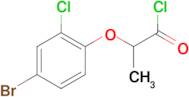 2-(4-bromo-2-chlorophenoxy)propanoyl chloride