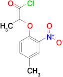 2-(4-methyl-2-nitrophenoxy)propanoyl chloride