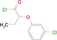 2-(3-chlorophenoxy)butanoyl chloride