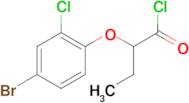 2-(4-bromo-2-chlorophenoxy)butanoyl chloride