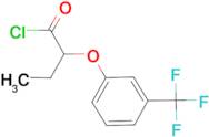 2-[3-(trifluoromethyl)phenoxy]butanoyl chloride