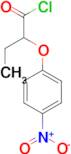 2-(4-nitrophenoxy)butanoyl chloride