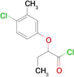 2-(4-chloro-3-methylphenoxy)butanoyl chloride