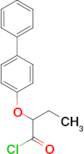 2-(biphenyl-4-yloxy)butanoyl chloride