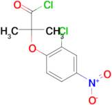 2-(2-chloro-4-nitrophenoxy)-2-methylpropanoyl chloride