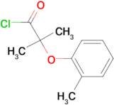 2-methyl-2-(2-methylphenoxy)propanoyl chloride