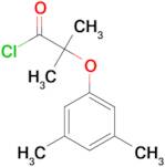 2-(3,5-dimethylphenoxy)-2-methylpropanoyl chloride