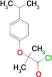 2-(4-isopropylphenoxy)-2-methylpropanoyl chloride