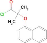 2-methyl-2-(1-naphthyloxy)propanoyl chloride