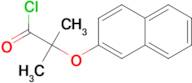 2-methyl-2-(2-naphthyloxy)propanoyl chloride