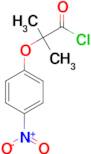 2-methyl-2-(4-nitrophenoxy)propanoyl chloride